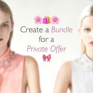 Create a Bundle Listing for a Private Offer!